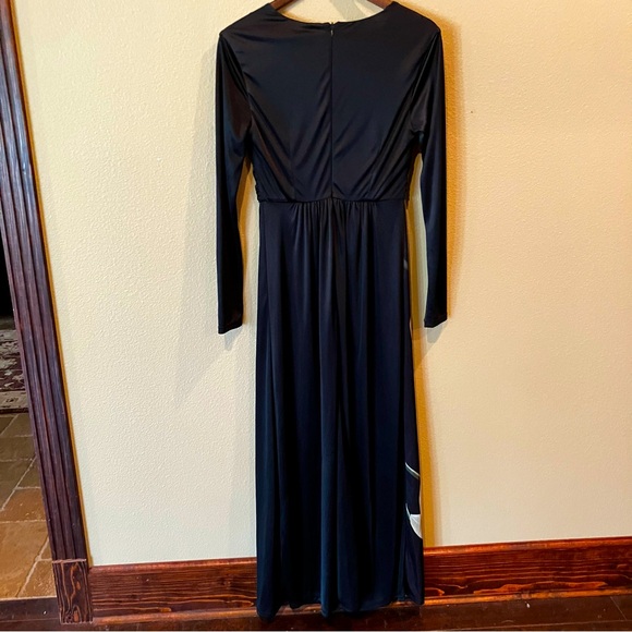 Altuzarra for Target Black Floral Maxi Dress, Small, Event Party Cocktail - Picture 3 of 9